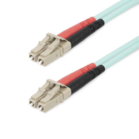 StarTech.com 25m (82ft) LC/UPC to LC/UPC OM4 Multimode Fiber Optic Cable, 50/125µ…