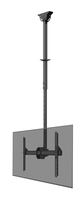 Neomounts CL35-440BL16L Monitor/TV mount ceiling 37-70 inch - h 106-156 cm