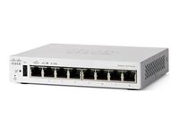 Cisco Catalyst 1200-8T-D - Switch - gigabit ethernet - L3 - smart - 8 x 10/100/10…