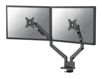 Neomounts DS70-250BL2 Monitor arm 17-32 inch - gas spring - Topfix - 180°-stop
