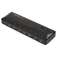StarTech.com 7-Port USB 3.0 Hub plus Dedicated Charging Ports - 2 x 2.4A Ports~7-…