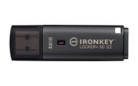 Kingston Technology IronKey 32GB Locker Plus 50 G2, FIPS 197, AES-256