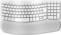 Wave Keys Wireless Ergo KBD Offwhite UK