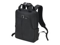 DICOTA Backpack Eco Slim PRO - Notebook carrying backpack - up to 15 inch - black - f…