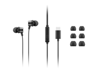 Lenovo 4XD1J77351 headphones/headset Wired In-ear Office/Call center USB Type-C B…