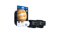 Brother Ink Cartridge Pack: Black x2