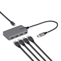 StarTech.com 4-Port USB-A Hub, 5Gbps, Bus Powered, USB-A to 4x USB-A Hub with USB…
