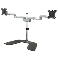 StarTech.com Dual Monitor Stand - Ergonomic Desktop Monitor Stand for up to 32 inch V…