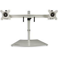 StarTech.com Dual Monitor Stand - Ergonomic Free Standing Dual Monitor Desktop St…