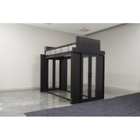 APC FS-AC-4008-B rack cooling equipment Black 8U