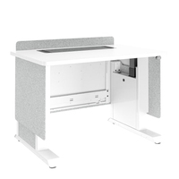 Middle Atlantic Products Forum™ Lectern, 42 inch Wide, Electrically Height Adjustable…