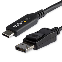 StarTech.com 6ft/1.8m USB C to DisplayPort 1.4 Cable - 4K/5K/8K USB Type-C to DP …