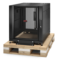 APC NetShelter SX, Server Rack Enclosure, 12U, Shock Packaging, Black, 658H x 600…