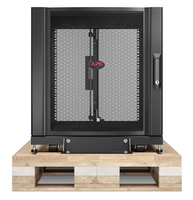 APC NetShelter SX, Server Rack Enclosure, 12U, Shock Packaging, Black, 658H x 600…