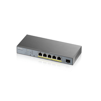 Zyxel GS1350-6HP Managed L2 Gigabit Ethernet (10/100/1000) Power over Ethernet (P…