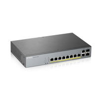 Zyxel GS1350-12HP Managed L2 Gigabit Ethernet (10/100/1000) Power over Ethernet (…