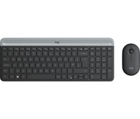 Logitech Slim Wireless Combo MK470 - Keyboard and mouse set - wireless - 2.4 GHz …