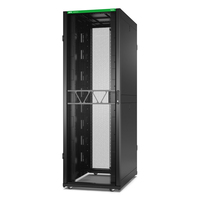 APC NetShelter SX Server Rack Gen 2, 48U, 2258H x 750W x 1200D mm, with Sides, Bl…