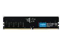 Crucial - DDR5 - module - 16 GB - DIMM 288-pin - 4800 MHz / PC5-38400 - CL40 - 1.…