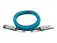 HPE X2A0 - Network cable - QSFP+ to QSFP+ - 10 m - fibre optic - active - for Fle…