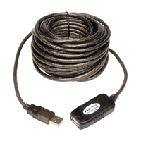 Eaton Tripp Lite Series 16ft USB 2.0 Extension Cable Active USB-A Male / USB-A Fe…