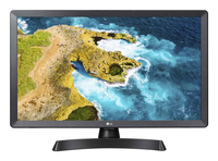 LG HD 24TQ510S-PZ 59.9 cm (23.6 inch) Smart TV Wi-Fi Black, Grey 250 cd/m²