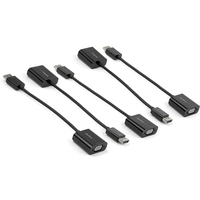 StarTech.com 5-Pack DisplayPort to VGA Adapter - DisplayPort 1.2 to VGA Active Ad…