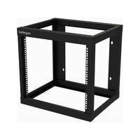 StarTech.com 9U 19 inch Wall Mount Network Rack 17 inch Deep 2 Post Open Frame for Server…