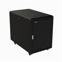 StarTech.com 4-Post 15U Server Rack Cabinet, Lockable 19 inch Data Rack Cabinet for C…