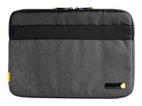 techair Eco - Notebook sleeve - 10 inch - 11.6 inch - black/grey
