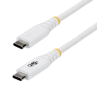StarTech.com 2m (6ft) USB-C Charging Cable, Durable and Ultra-Flexible, 240W (5A)…