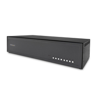 StarTech.com Secure 8-Port Dual-Monitor KVM Switch, DisplayPort, 4K 30Hz, NIAP 4.…