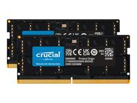 Crucial - DDR5 - kit - 64 GB: 2 x 32 GB - SO-DIMM 262-pin - 4800 MHz / PC5-38400 …