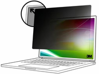 3M Bright Screen Privacy Filter for 12.1in Laptop, 16:10, BP121W1B