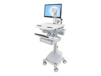 STYLEVIEW CART WITH LCD PIVOT SLA POWER