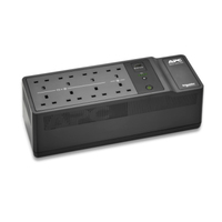 APC Back-UPS, 500VA/300W Floor/Wall Mount, 230V, 8x British BS1363A outlets, USB …