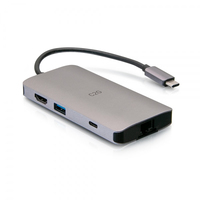 C2G USB-C® Mini Dock with HDMI, 2x USB-A, Ethernet, SD Card Reader, and USB-C Pow…