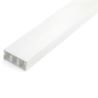 StarTech.com Solid Cable Management Raceway with Cover, 2 inch(50mm)W x 3/4 inch(20mm)H -…