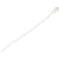 StarTech.com 6 inch(15cm) Cable Ties with Mounting Hole - 1/8 inch(3mm) wide, 1-1/2 inch(40mm…