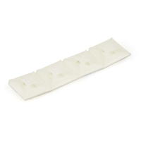 StarTech.com 100 Pack Cable Tie Mounts with Adhesive Tape for 0.13 in. (3.2 mm) W…
