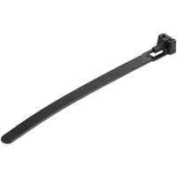StarTech.com 5 inch(12cm) Reusable Cable Ties - 1/4 inch(7mm) wide, 1-1/8 inch(30mm) Bundle D…
