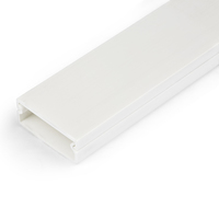 StarTech.com Solid Cable Management Raceway with Adhesive Tape & Cover, 1-1/4 inch(32…