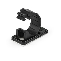 StarTech.com 100 Adhesive Cable Management Clips Black - Network/Ethernet/Office …