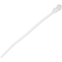 StarTech.com 4 inch(10cm) Cable Ties with Mounting Hole - 1/16 inch(2mm) wide, 7/8 inch(24mm)…