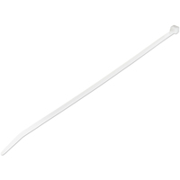 StarTech.com 10 inch(25cm) Cable Ties - 1/8 inch(4mm) wide, 2-5/8 inch(68mm) Bundle Diameter,…