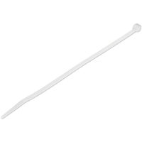 StarTech.com 8 inch(20cm) Cable Ties - 1/8 inch(4mm) wide, 2-1/8 inch(55mm) Bundle Diameter, …