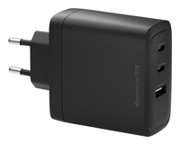 dbramante1928 re-charge IT - EU W. Charger - 2xUSB-C 100W + 1xUSB-A - BLK