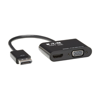 Eaton Tripp Lite Series DisplayPort to HDMI VGA Adapter Converter 4K x 2K @ 24/30…