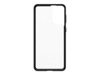OtterBox React Samsung Galaxy S21+ 5G Black Crystal - clear/black - ProPack