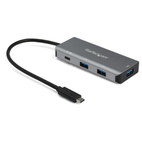 StarTech.com 4 Port USB C Hub (10Gbps) to 3x USB-A & 1x USB-C - 100W Power Delive…
